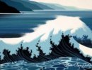 Eyvind Earle-A-Sounding-Of-Surf